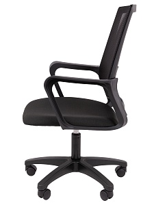 Офисное кресло CHAIRMAN 606 LT, ткань/сетка, черный